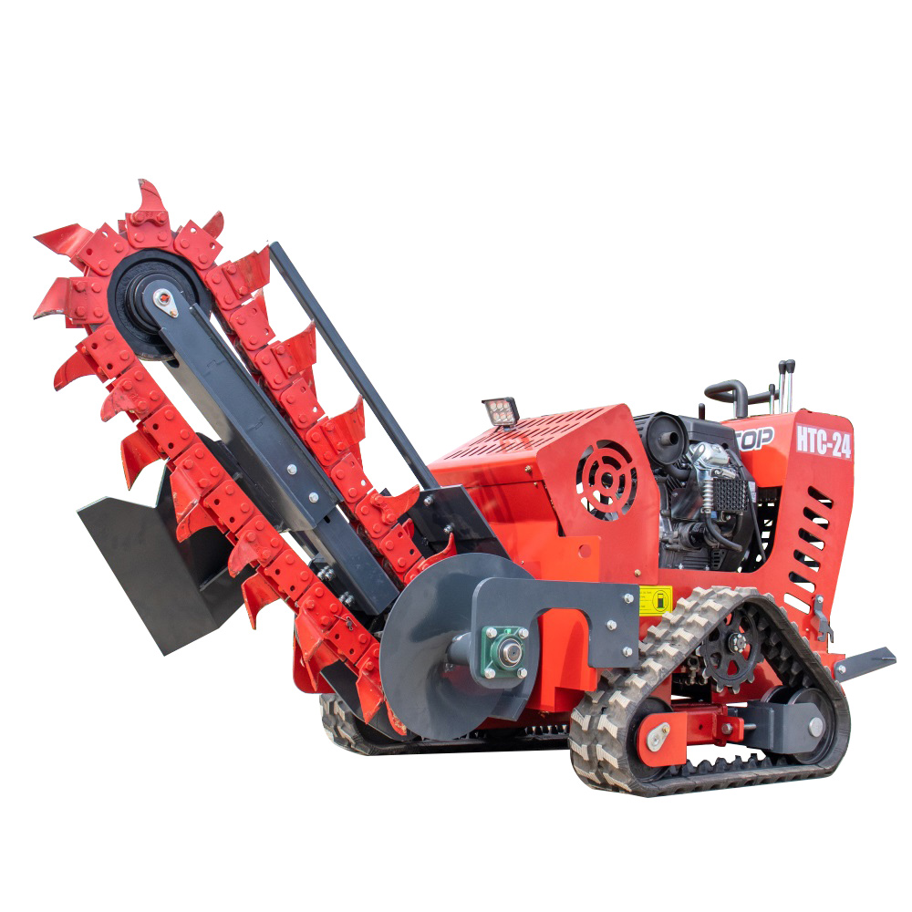 HTC24滑移式开沟机